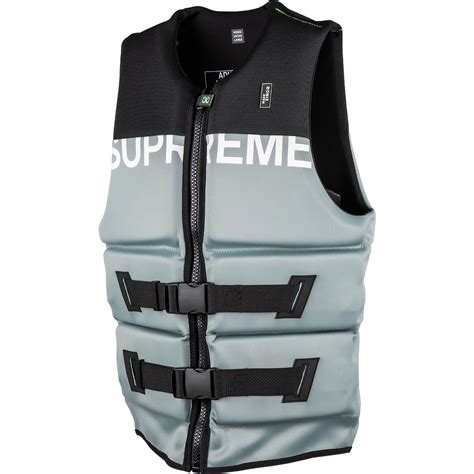 supreme life jacket replica|what is a fake supreme.